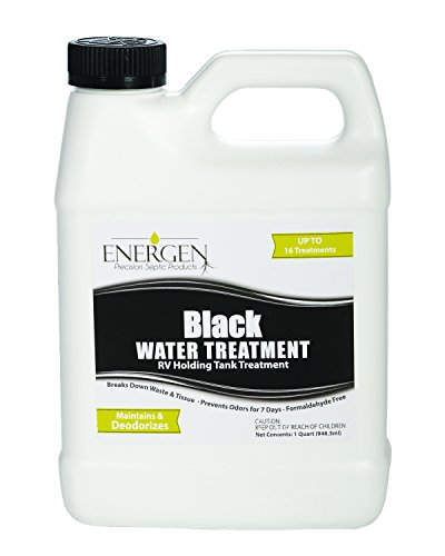Energen Black Water Septic Tank Treatment - Deodorizing and Waste Digesting - 32 Ounce