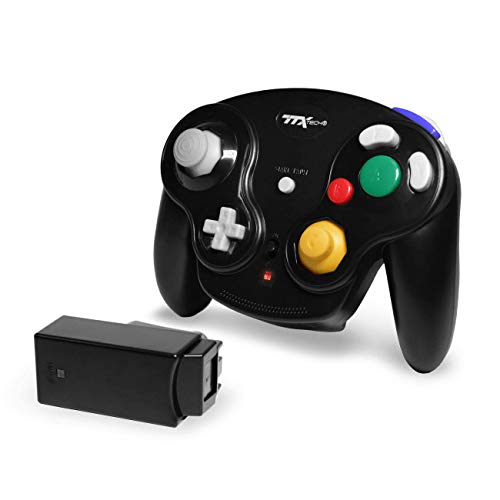 image for Retro-Bit TTX Gamecube Wavedash Wireless2.4 Ghz Controller Black For N