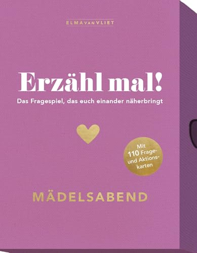 Erzähl mal! Mädelsabend: Das Fragespiel, das euch einander näherbringt | Kommunikationsspiel für Freundinnen, 3-8 Spieler. Ab 16 Jahren. für 14,89 EUR (-17%) statt 18,00 EUR bei Amazon Bild: Erzähl mal! Mädelsabend: Das Fragespiel, das euch einander näherbringt | Kommunikationsspiel für Freundinnen, 3-8 Spieler. Ab 16 Jahren. für 14,89 EUR (-17%) statt 18,00 EUR bei Amazon