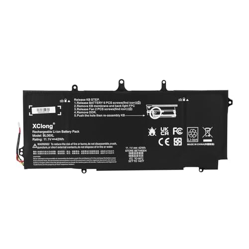 Batterie BL06XL pour HP EliteBook Folio 1040 G0 G1 G2 722236-171