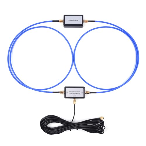 WSOLDMA YouLoop Passive Magnetic Antenna Portable Loop Antenna 3.5mm Audio Connector for HF and VHF