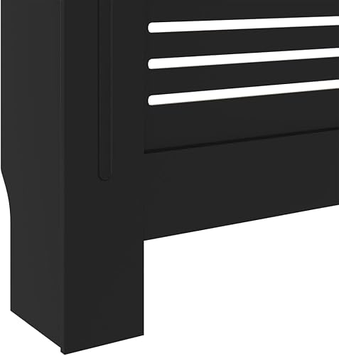 Miniatura 167 de 2 piezas de MDF para el hogar, calentador de sala de estar, soporte lateral para calefacción, cubierta de radiador, estante de gabinete de