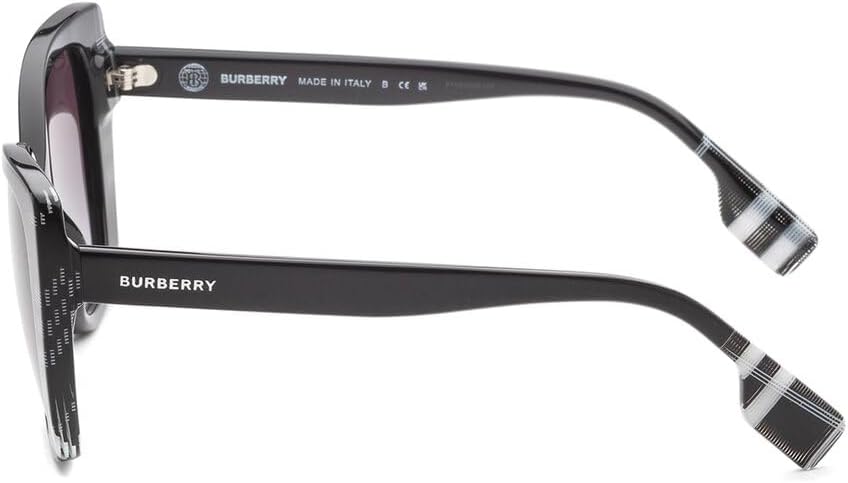 BURBERRY Sunglasses BE 4393 40518G Meryl Black/Check White Black - Image 2