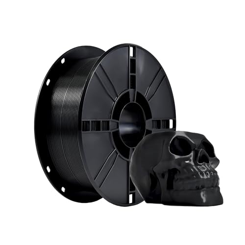 iBOSS PLA Plus (PLA+) 3D Printer Filament 1.75mm,1kg Spool (2.2lbs) Toughness Enhanced 3D Printing Filament,Dimensional Accuracy +/- 0.02mm,1.75mm PLA Plus Filament,Fit Most FDM Printer(Black)