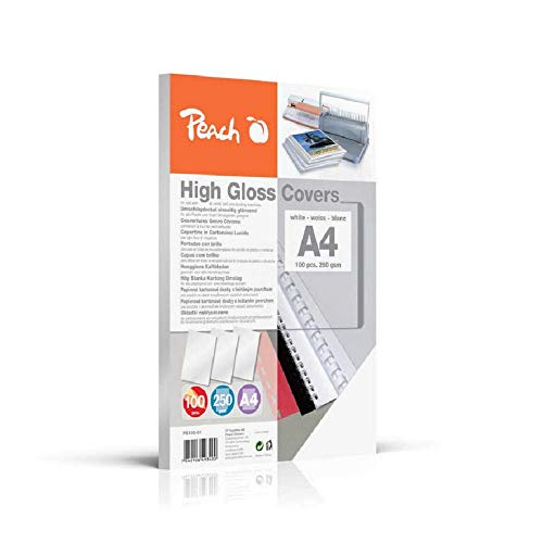 Feuilles de couverture A4 haute brillance 250g pour une reliure nette et lumineuse
