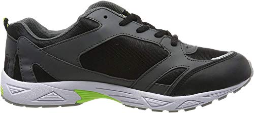 Lico MARVIN Herren Fitnessschuhe, Anthrazit/ Schwarz/ Lemon, 49 EU