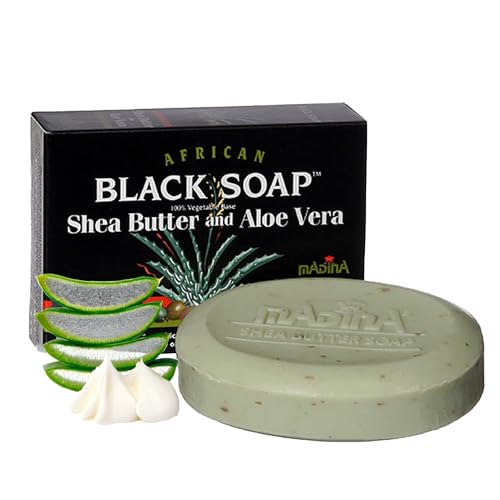 Madina African Black Soap Bar image