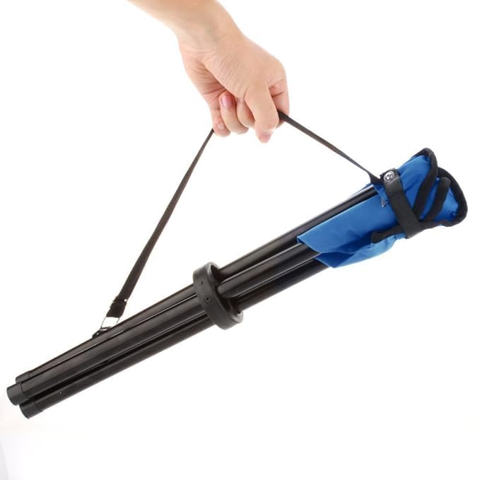 Image of 4 Leg Fordable Camping Stool - Fordable Stool Portable Travel Chair Fou