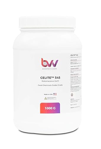 Miniatura 6 de BVV Celite 545 Tierra de diatomeas (grado de códice alimentario) Bolsa de 4,5 micrón-50 libras