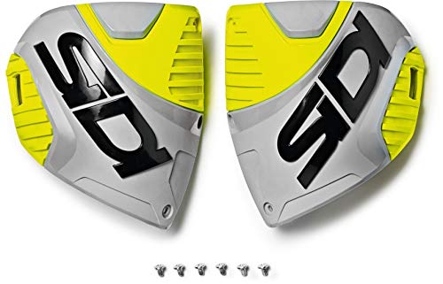Sidi Crossfire 3 Shin Plates réparer plaques tibia usées jaunes