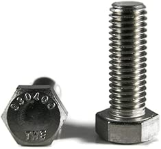5/8-11 x 1 1/2 Hex Head Bolts, Stainless Steel Grade 18-8 Hex Head Cap Screws, Fully Threaded Coarse Thread, Thread Diameter: 5/8 inch, Length: 1 1/2 inches (Quantity: 25) - coolthings.us