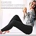 Wegitcs Compression Pantyhose for Women & Men, 2 Pairs Footless 20-30mmHg Medical Graduated Compression Leggings, Waist High Support Tights, Opaque Stockings for Varicose Veins Edema, Beige&Black 3XL