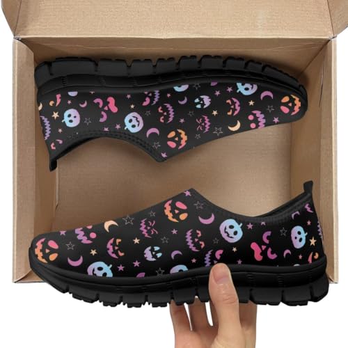 Image of Women's Loafers Slip On Slip Shoe Casual Walking Shoes Non Slip Work Shoes Mesh Athletic Sneakers