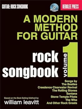 Paperback A Modern Method for Guitar Rock Songbook Book