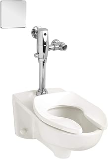 American Standard 3351.101.020 Afwall Millennium 1.1 - 1.6 gpf Elongated Toilet Bowl Only with EverClean
