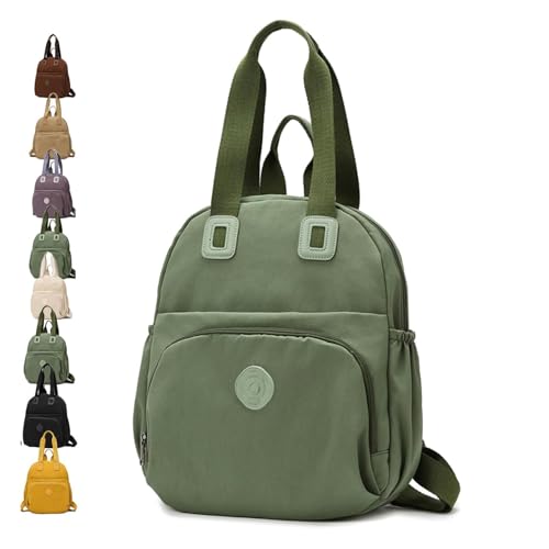 Heaneutrorty Backpack, Heaneutrorty Waterproof Versatile & Stylish Backpack for Women, Large Capacity-Everyday (Dark Green)