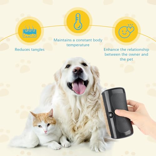 VMUTGA Groomify Pet Care Bürste, MR Waggy Tails Bürste, Fellwunder Hund, Haustier-Enthaarungskamm, für Hunde Katzen und andere Haustiere