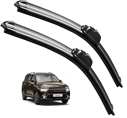 Image of Euro Care Windshield Car Wiper Blades Compatibility with Kia Carens - Set of 2Pc (D-24,P-16)