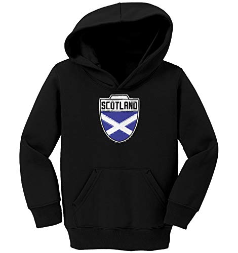 Scotland - Country Soccer Crest Toddler/Youth Fleece Hoodie