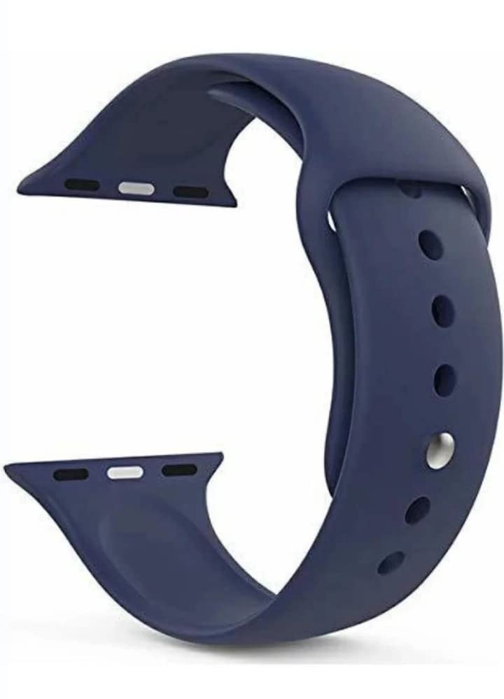 ANANYA Smart Watch Strap Compatible for Apple iWatch 45mm 44mm 42mm, Soft Silicone Sports Wristband for iWatch Series 7/6/5/4/3/2/1/SE (Watch Not Included) (Blue) (B0BS41Q1CQ) Amazon Price History, Amazon Price Tracker