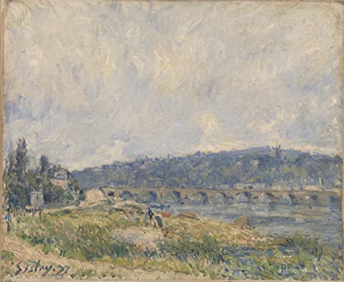 Tableau Pont de Sèvres Alfred Sisley pour une décoration murale de salon élégante