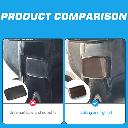 Z8Led Rear License Plate Deletion Panel With Light & Reverse Lights For 2007-2018 Jeep Wrangler Jk Jku #TOP4