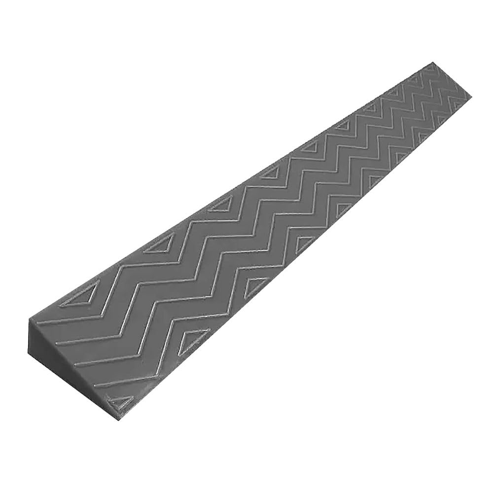 Genérico Rampa portátil Antideslizante de 5,5 cm para sillas de Ruedas - Acceso Interior/Exterior a umbrales para baños, Puertas, supermercados y garajes - Ayuda para la Movilidad Segura y Duradera