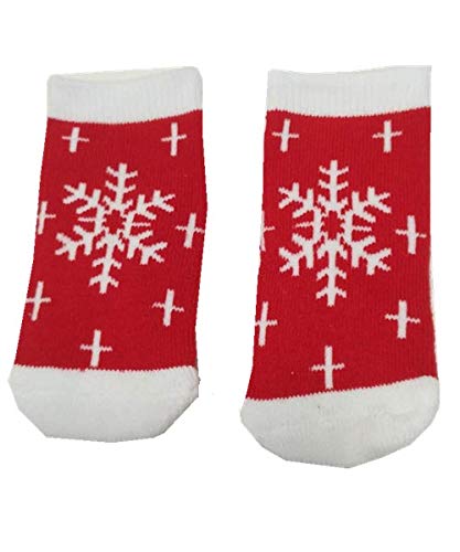 Winmi Baby Girls 1St Christmas Onesie Infant Xmas Tree Tutu 4Pcs (L) #TOP4