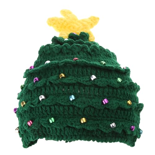 Parents Kids Christmas Tree Hat Winter Student Outdoor Cycling Skiing Climbing Hat Cold Weather Keep Warm
