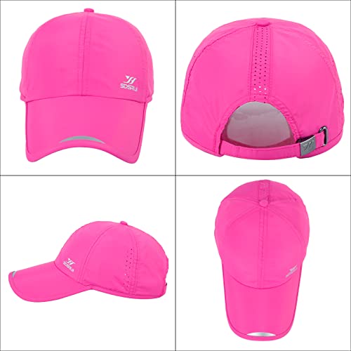 Image of Running Hat Mesh Quick Dry Hat Baseball Cap for Women Men