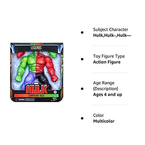 Marvel Legends Series Avengers Compound Hulk 6" Exclusive Action Figure #TOP2