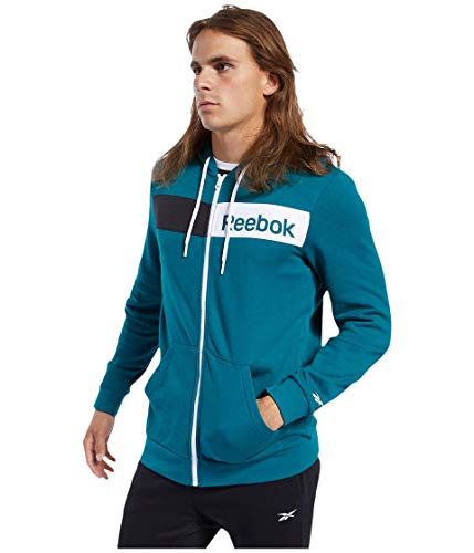 Reebok Training Essentials Linear Logo Full Zip Hoodie