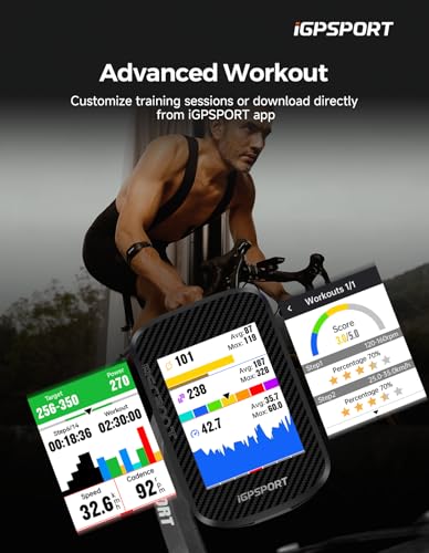 iGPSPORT BSC300T GPS para computador de bicicleta sem fio, tela sensível ao toque, navegação off-lin