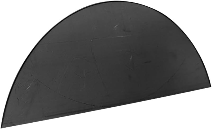 Single Trailer Axle Fender Back for 9x32 Fender - Heavy Duty Steel, 18-Gauge Thickness, Weld-On Installation, Measures 12" Wide x 31" Long