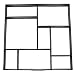 50 x 50 x 4.5cm DIY Molde de Pavimento Pavimentación de La...