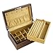 Produktbild Aufbewahrung Watch Box Holz Watch Collection Box Haushalt Schmuck Aufbewahrungsbox Uhr-Anzeigen-Box Double Space (Color : Brown, Size : 25 * 16 * 9.6cm)