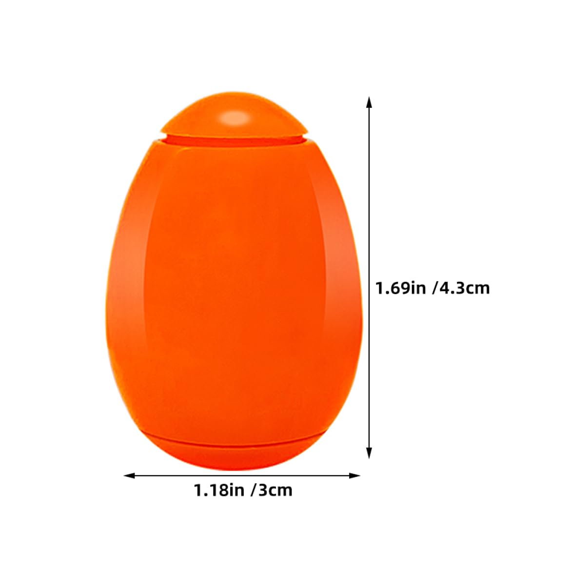 SUPVOX 10pcs Egg Shaped Spinning Tops for Fun Basket Fillers Engaging for Boys for Egg Hunts Party Favors