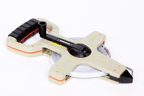 Stahl-Bandmaß 50 M Mètre M Manivelle Mesure Artisanat à Ruban avec Enrouleur