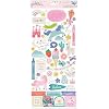 Pebbles Cardstock Stickers 6X12 113/Pkg-Gold Foil