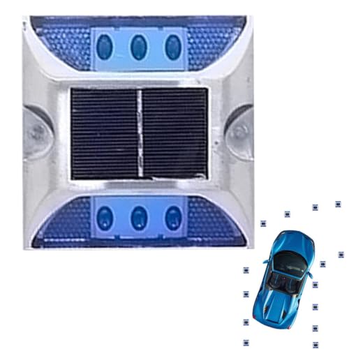 Reflectores solares de carretera y luces intermitentes impermeables para exterior 7