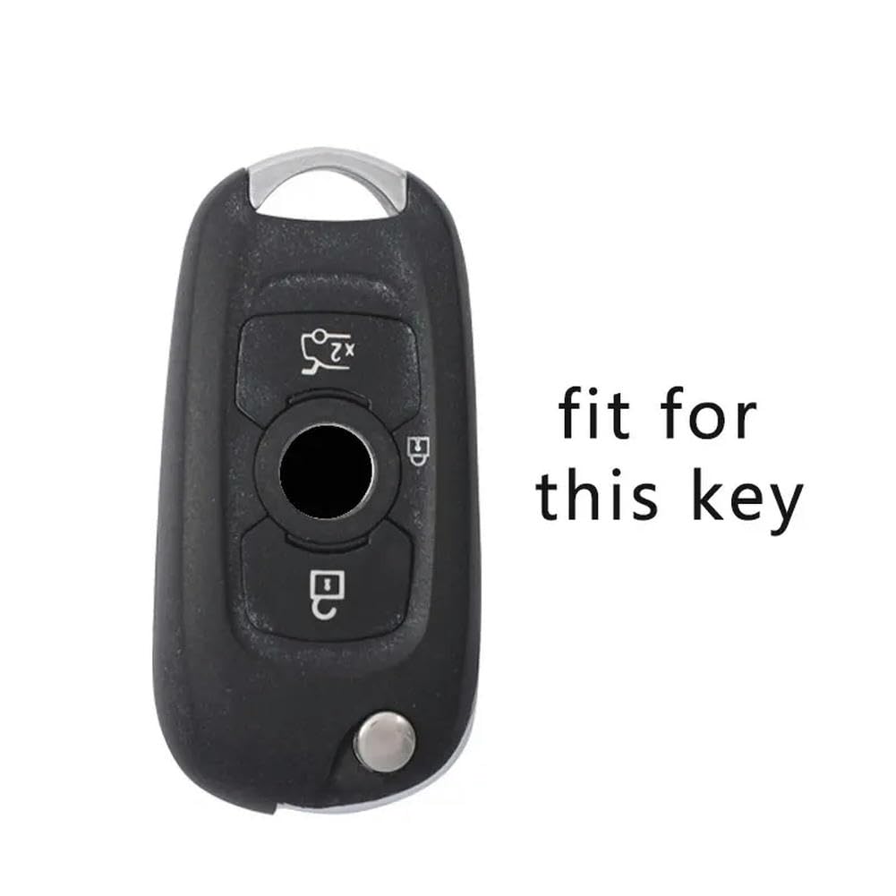 MEDZUK Custodia per Chiave Compatibile con Combo Life XL E 2018-2024 2025 Cover Chiave Auto, Guscio Chiave TPU con Portachiavi Accessori Protezione (Argento
