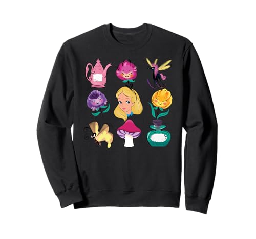 Sweatshirt Disney Alice in Wonderland pour vos sorties décontractées et soirées cocooning