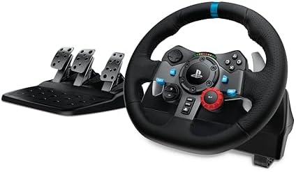 Logitech G29 Driving Force Racing Wheel and Floor Pedals, Real Fo...