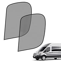 Insektenschutzgitter Kompatibel für Ford Transit MK8/MK9 2015-2024 Medium/High Roof, Magnetisches Insektennetz für Vordertüren (Paar) 2 Stück, Moskitonetze Atmungsaktiv Insekten für Outdoor Camping