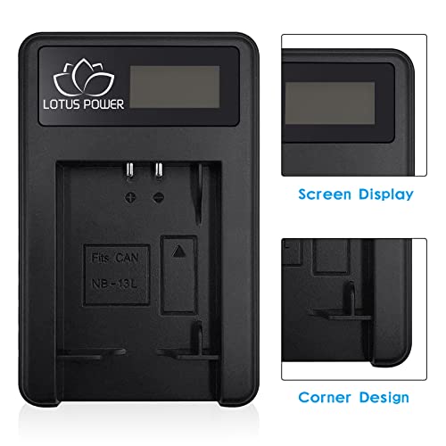 Batería NB-13L 1250mAh y Cargador para Canon G7X. - Fernando Cortés