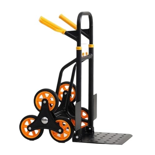 Trolleys Chariots de manutention Diable et Chariot Robuste pour Monter Les escaliers, capacité 200KG, Chariot…