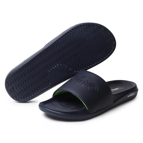 Image of YOHO Drystep Sliders for Men | Waterproof Monsoon Footwear & Rainy Sandals | Skin Friendly Adjustable Strap