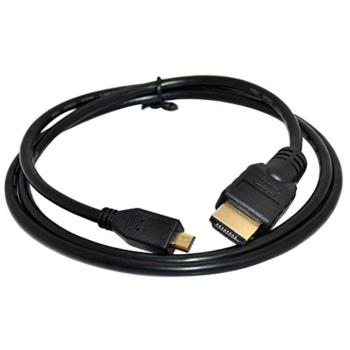 Premium 3Ft Micro Hdmi To Hdmi Cable Male To Male Cell Phone Htc Evo 4G 1M #TOP2