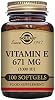 Solgar Vitamina E 670 mg (1000 UI), 100 Softgels Mixtos - No GMO | Apto para Vegetarianos, Sin Gluten (Paquete de 1) 8