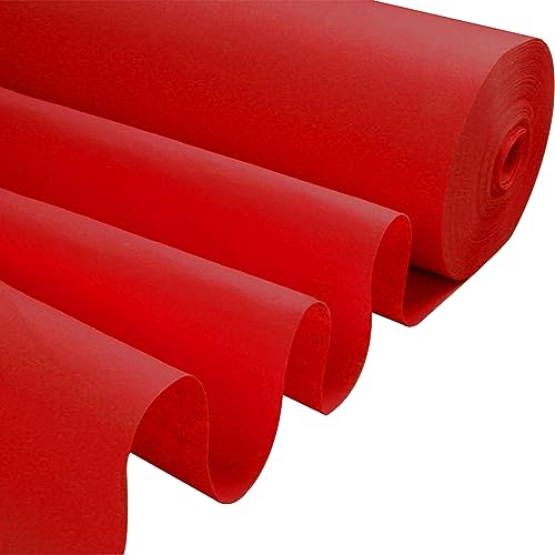 Tapis de piste rouge de 20m découpable pour décoration d'allée de mariage et fête extérieur